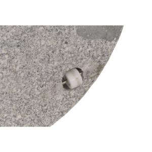 SIENA GARDEN Granitschirmständer rund 40 kg granitgrau